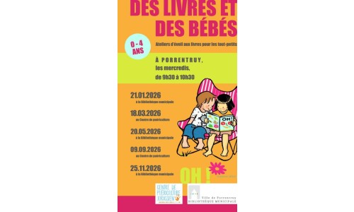 Des livres et des bébés