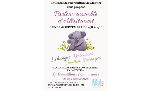 Parlons ensemble d'Allaitement