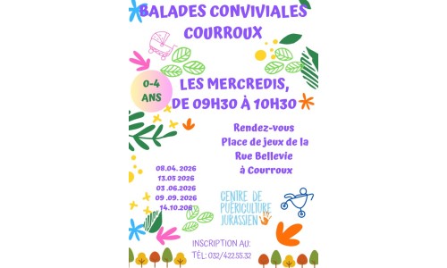 Balade conviviale pour parents et enfants de 0 à 4 ans