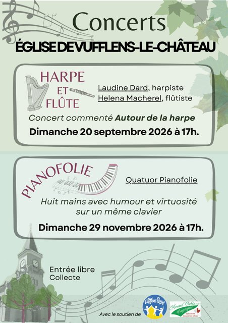 Concert commente Autour de la harpe