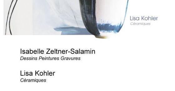 GALERIE GRANDE FONTAINE : Isabelle Zeltner - Lisa Kohler