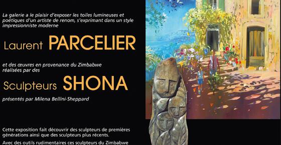 Au temps qui passe : Laurent Parcelier   et les sculpteurs Shona
