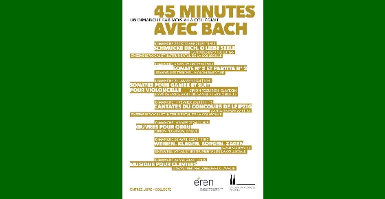 45 minutes avec Bach